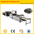 Fully automatic cement kraft paper bag making machine